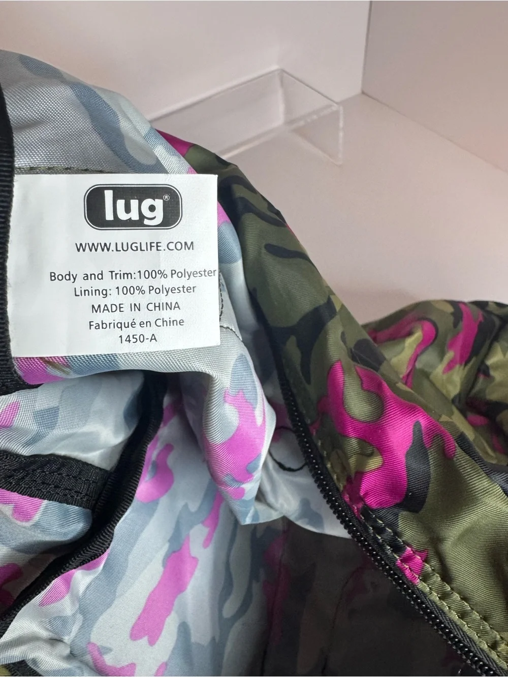 #377 Lug Puddle Jumper LE Packable Camo Tote Bag